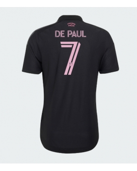 Inter Miami Rodrigo De Paul #7 Maglia Gara Trasferta Repliche 2026-27 Maniche Corte Inter Miami Rodrigo De Paul #7 Maglia Gara Trasferta Repliche 2026-27 Maniche Corte